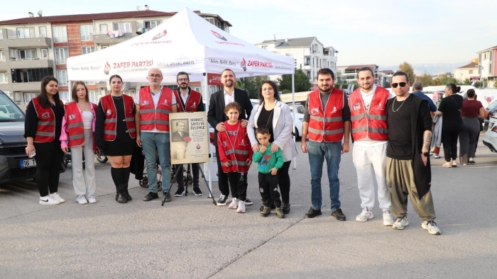 Zafer Partisi Başiskele'den 10 Kasım'da Örnek Çalışma!